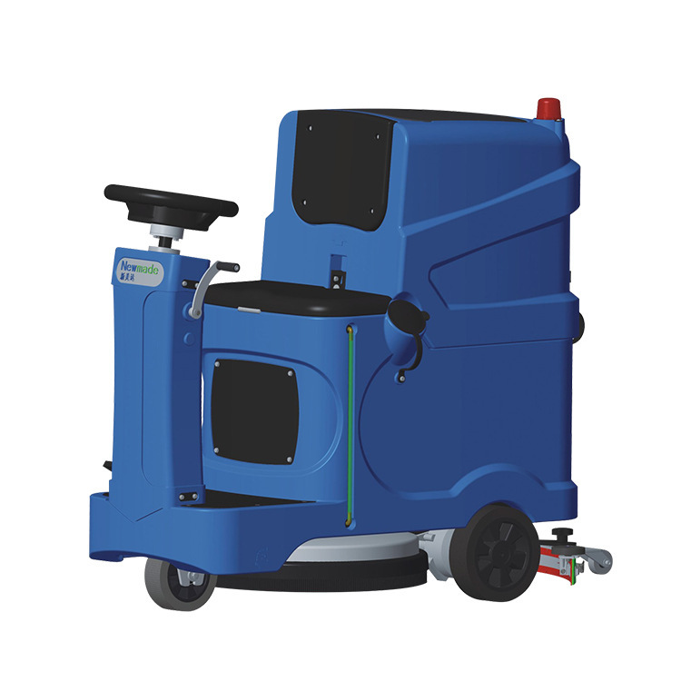 厂家批发新霸全自动驾驶式洗地机大容量手推式商用洗地车