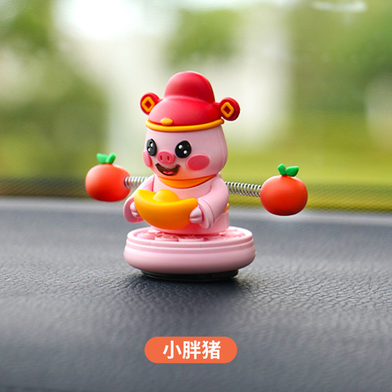 贝维斯汽车仪表台卡通摆件创意礼品内饰用品可爱车载汽车摆件批发|undefined