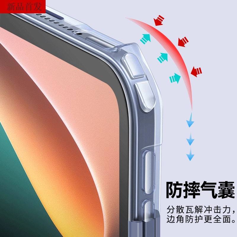Подходит для планшета Xiaomi 5 защитный набор мягкий, для millet 6Pro защитный чехол ультратонкий, минималистичный 5Plus пятое поколение