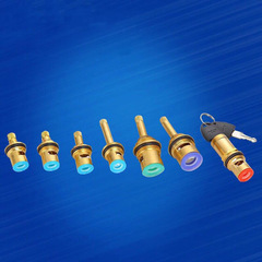 廠家批發銅加厚陶瓷片閥芯 單水龍頭閥芯 雙把冷熱水龍頭閥芯配件