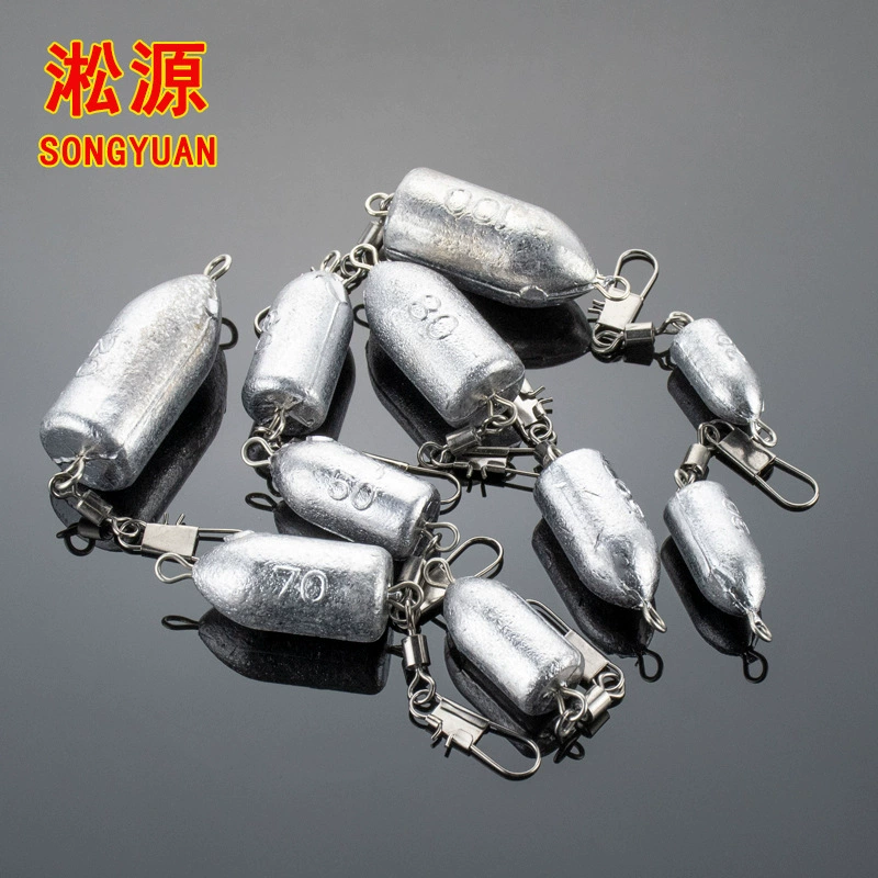 Новые усиленные поворотные пули свинцовые подвесные Производители оптовые Градуированные свинцовые пули свинцовые рыболовные подвесные рыболовные принадлежности