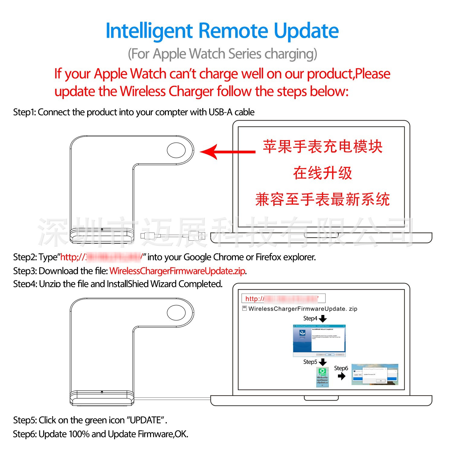 La vertical dos-en-uno 15W del cargador inalámbrico de Maidang F11 ayuna carga para el teléfono móvil/iWatch de Qi