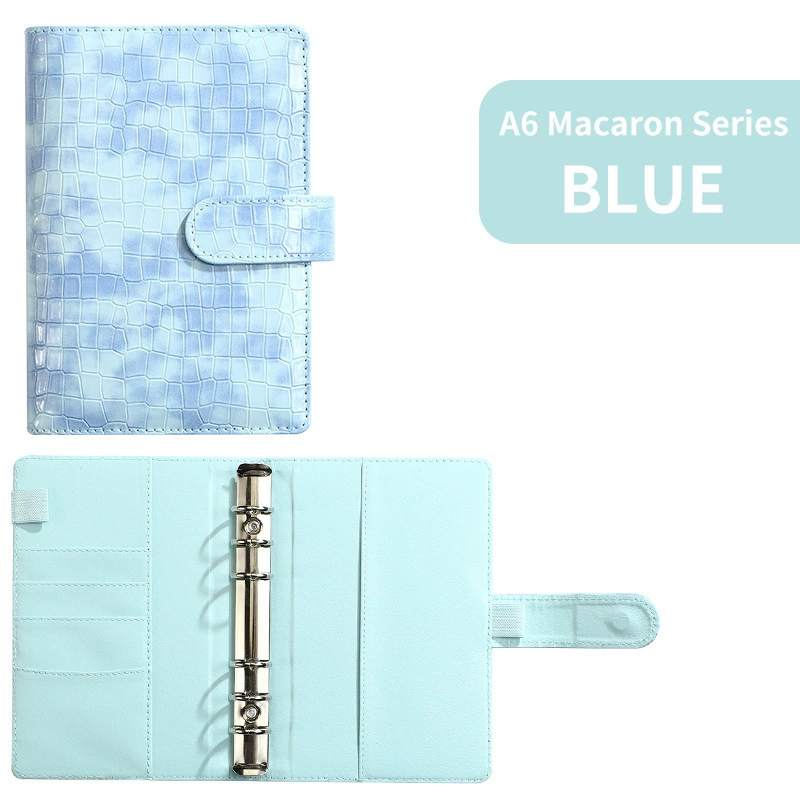 Polyurethane laptop, tear-off sheet, crocodile print, scheduler