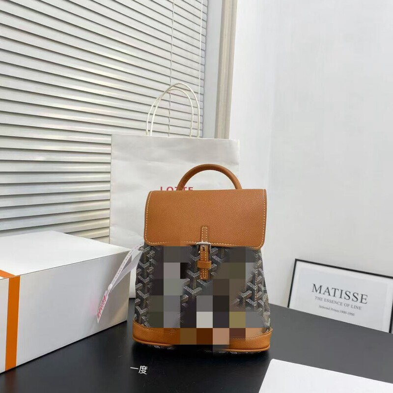 Original Goyard Alpin Mini Backpack Flip Mini Satchel Shoulder Crossbody Bag Backpack