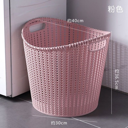 Dirty Clothes Basket, Clothing and Toy Storage Basket, Household Cut Out Plastic Bathroom Laundry Basket, Dirty Clothes Basket, Dirty Clothes Storage Basket