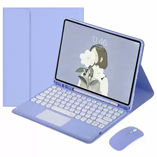 Подходящий твердый чехол для iPad Air11 Bluetooth с защитной крышкой, магнитный чехол для iPad11 (A16) круглая крышка с тач клавиатурой