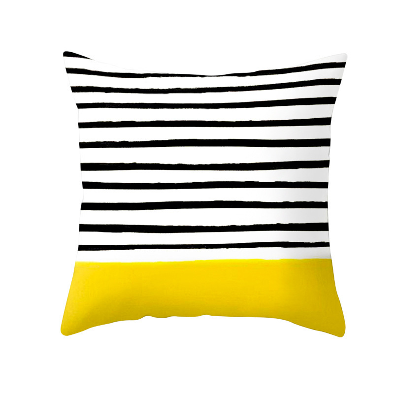 Geometric Sofa Pillow Cover