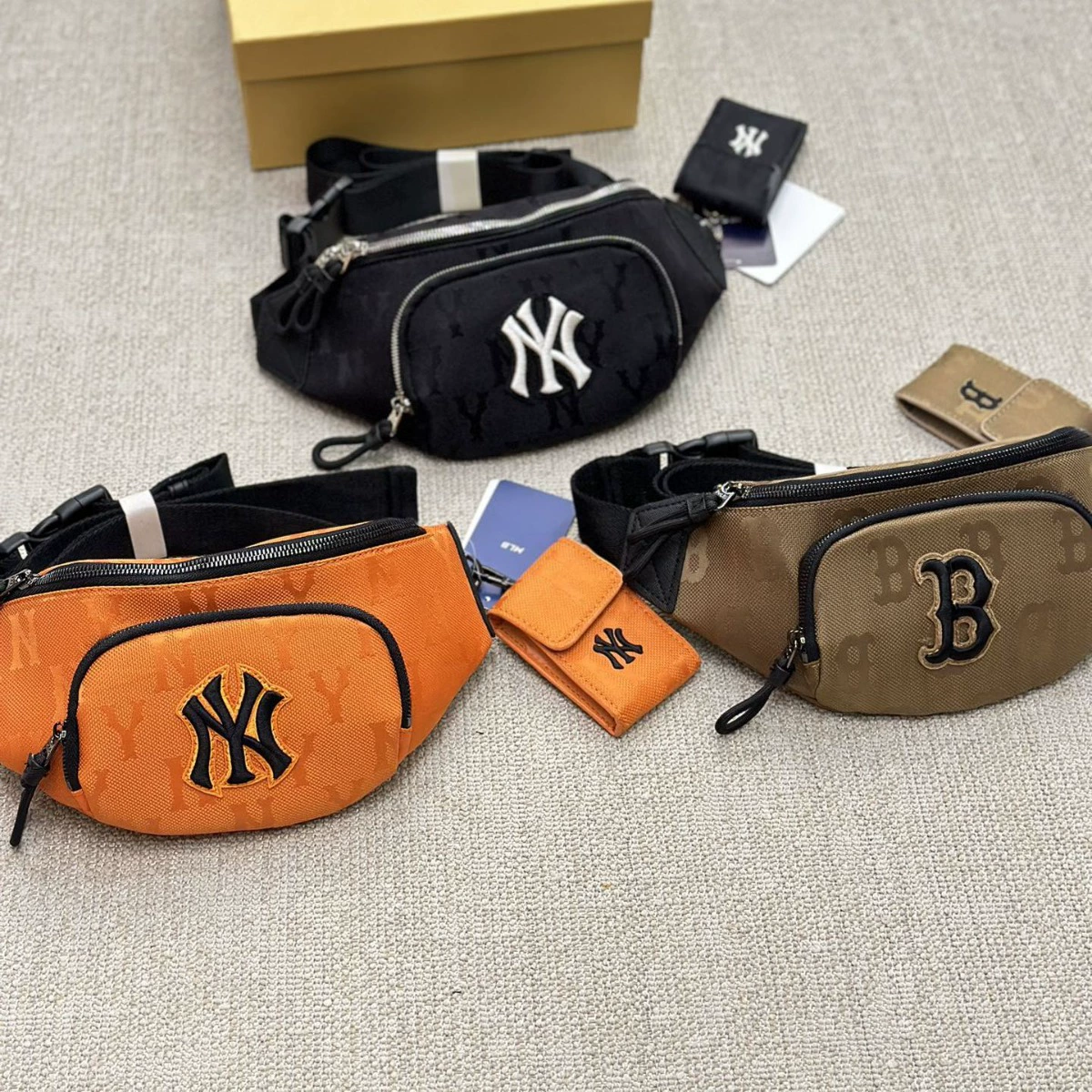 Классическая поясная сумка MLB, спортивная нагрудная сумка для мужчин и женщин, сумка для телефона, Южная Корея