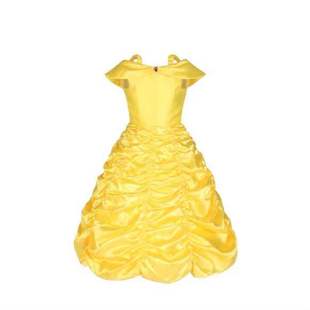 20.18 million holy day Bell princess dress girls' skirt summer beiermei girl and Beast children dress