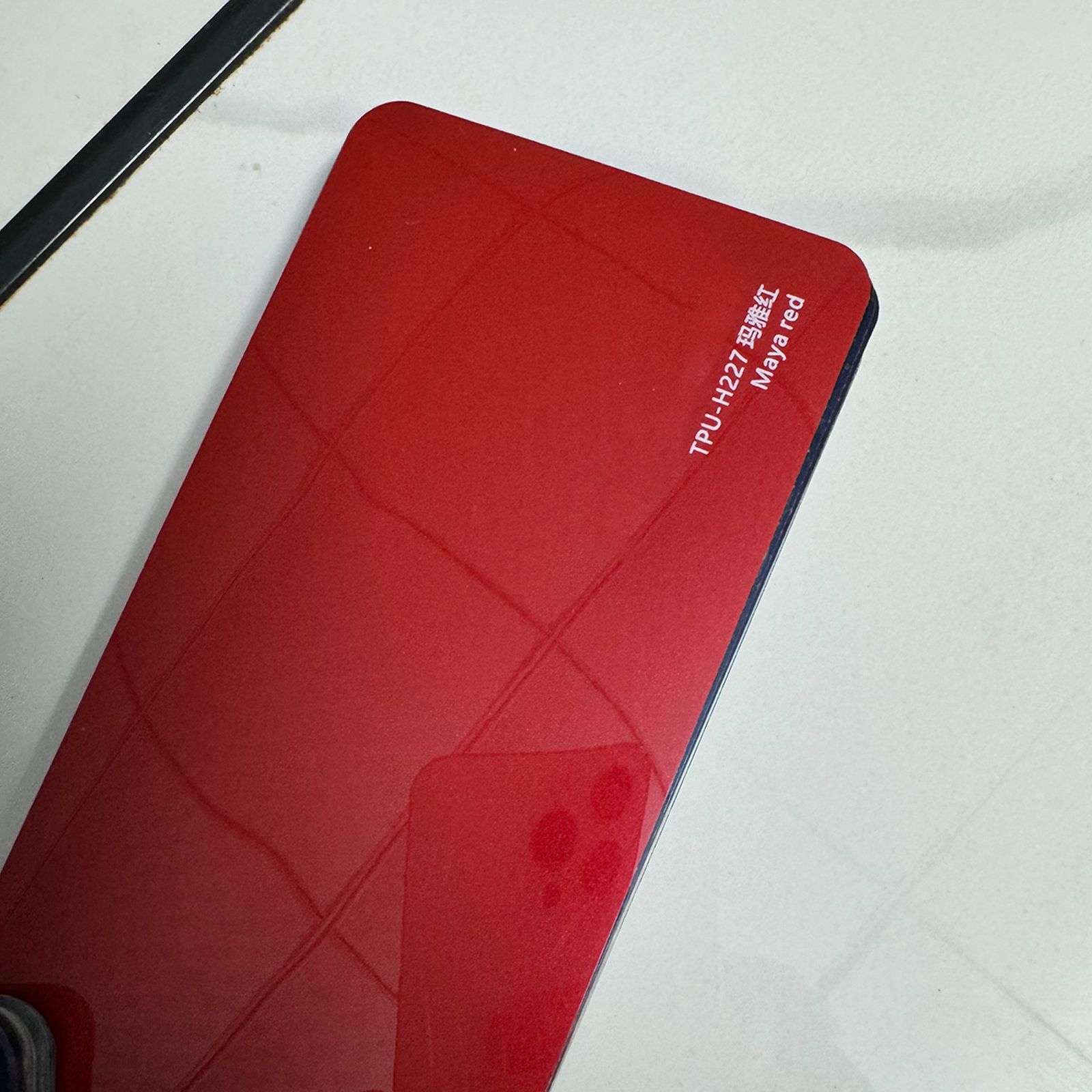 Car paint protective film | Tesla River Blue Apple Green - tpu-maya-red-tesla-cybertruck-dedicated-car-cutting