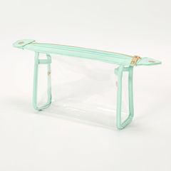 Cross-border supply cosmetic bag, high-end large capacity lady leisure travel storage bag, PVC waterproof transparent bag