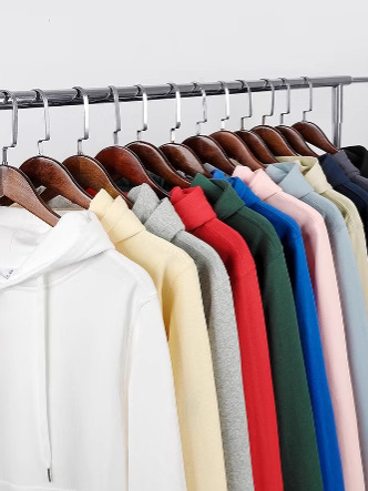 Cross-border 350 gramos pesados de algodón encapuchado hombres y mujeres caen hombros sueltos camisetas con capuchón LOGO personalizado