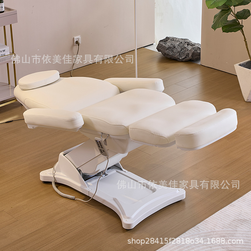 Cama de belleza eléctrica cama de inyección plástica plegable tatuaje cama de bordado cama de toma de orejas spa cama de masaje mínimamente invasiva fábrica directa