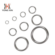 304不锈钢圆环 实心焊接O型吊环  圆圈 吊床瑜伽连接环 钢圈