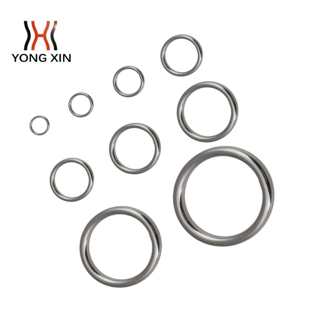 Кольцо из нержавеющей стали 304, цельное, сварное, O-образное, для гамака, для йоги, соединительное, стальное