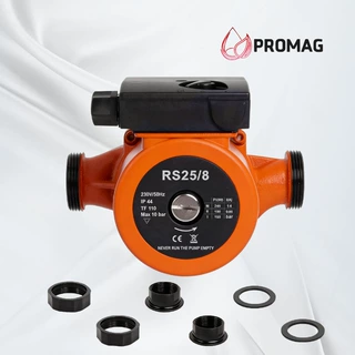 RS25-8自动循环泵1.5寸口径调速屏蔽泵铁泵头跨境出口110V定制