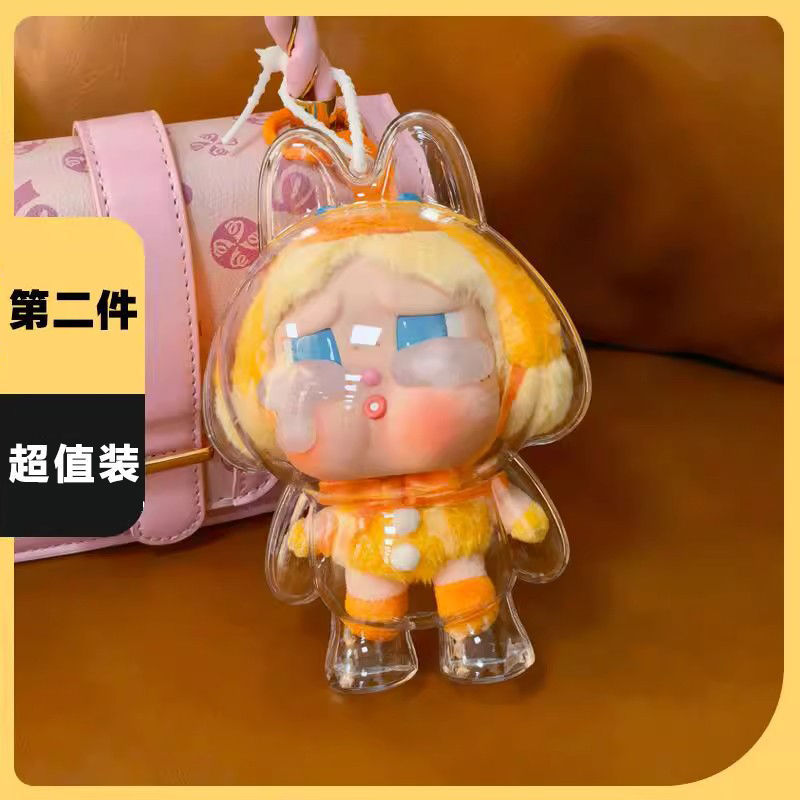 バブルマート ブラインドボックス 泣いている赤ちゃん ビニール保護カバー 防塵ペンダント 神の涙 透明アクリル保護ケース|undefined