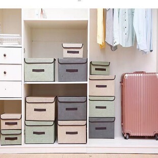 Home Storage Box Large Non-woven Storage Box Travel Foldable Clothes Fit Box Commodity Storage Box