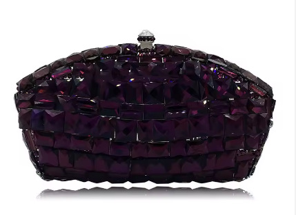 BL126 bolsas de diamantes hechas a mano, bolsas de cristal para la cena, bolsas de novia, bolsas de mano, bolsas de cadena