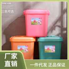 0LWH家用方形米桶储米面箱带盖40斤30斤10KGl时尚防潮加高米盒子