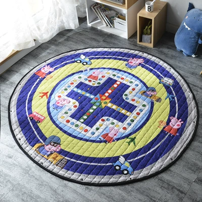 Avtomobil döşəmə paspasları | and outdoor soft mat - flying-chess-pepe-15cm-diameter