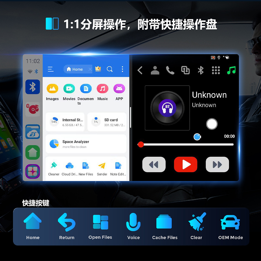 Wireless Carplay Box Suitable for Bmw Bmw Upgrade Qualcomm 6115 Android 13 Car-Machine Interconnection Box