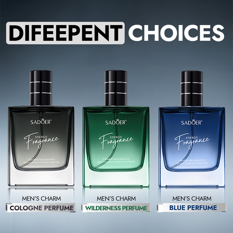 New product pre-sale foreign trade perfume SSADOER Men's Charming Cologne Light Fragrance Fresh Wilderness Perfume Cross-border