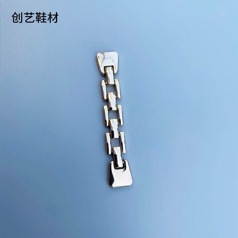 Transfronterizo nuevo tacones altos zapatillas de moda hebilla de metal de aleación de zinc hardware de equipaje hebilla de Cuello de camisa hebilla decorativa