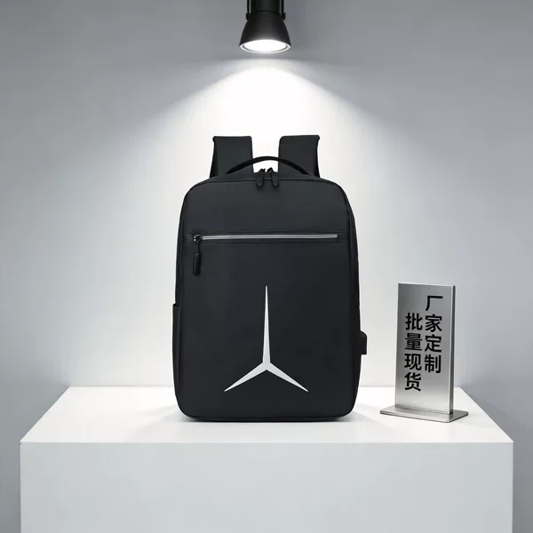Foreign trade Oxford cloth backpack 2026 new model men's backpack casual business laptop bag with printed logo student school bag
