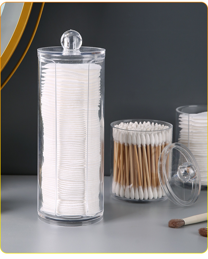 Elegant Lady Simple Style Solid Color PS Plastic Storage Box Makeup Organizers display picture 2