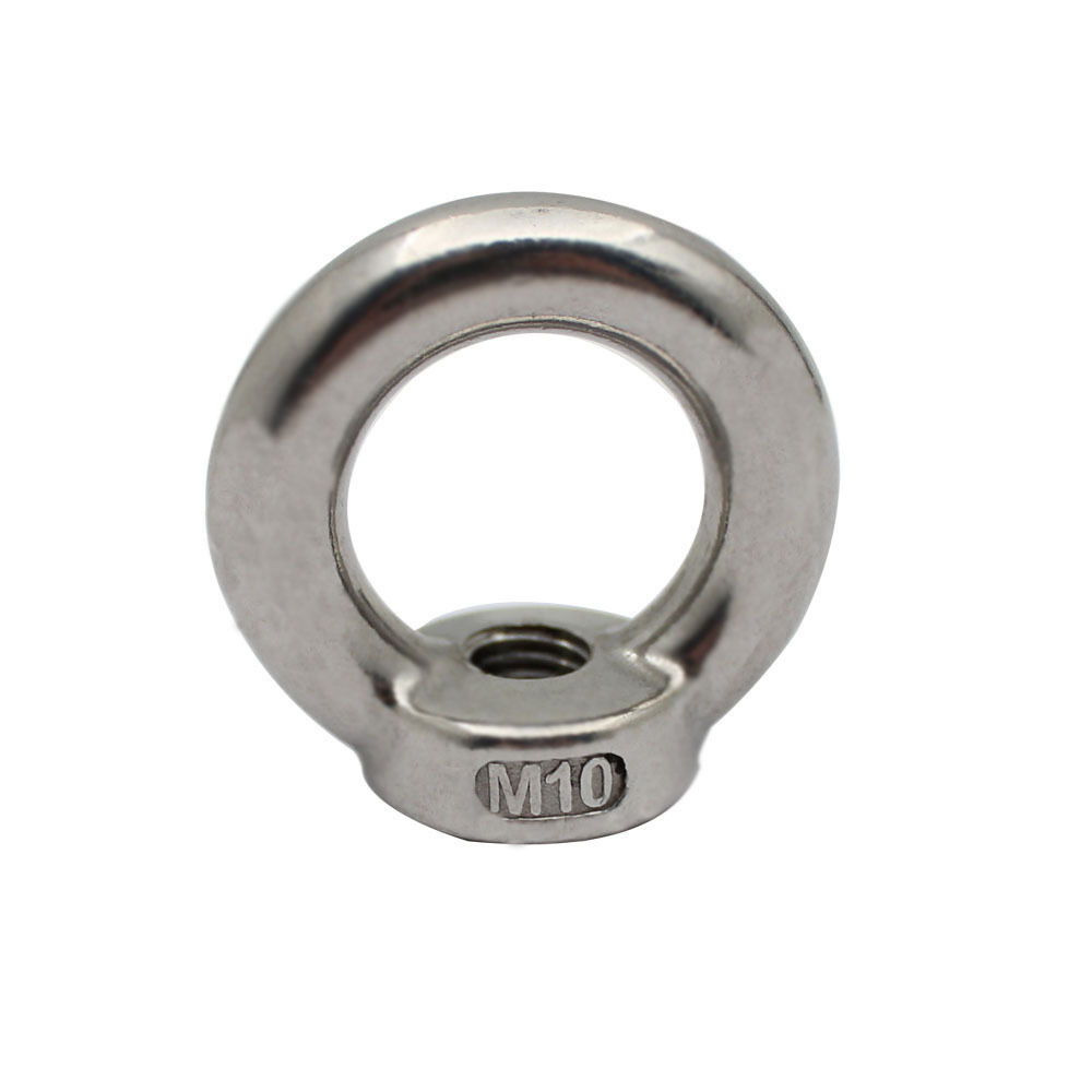 不锈钢304 / 316 圆形吊环螺母 船用五金配件