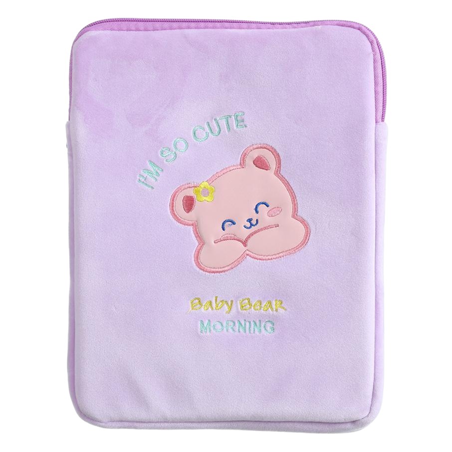 ins style girl tablet bag bear ipad bag student Korean version of 11 inch 10.5 inch 9.7 inch liner bag