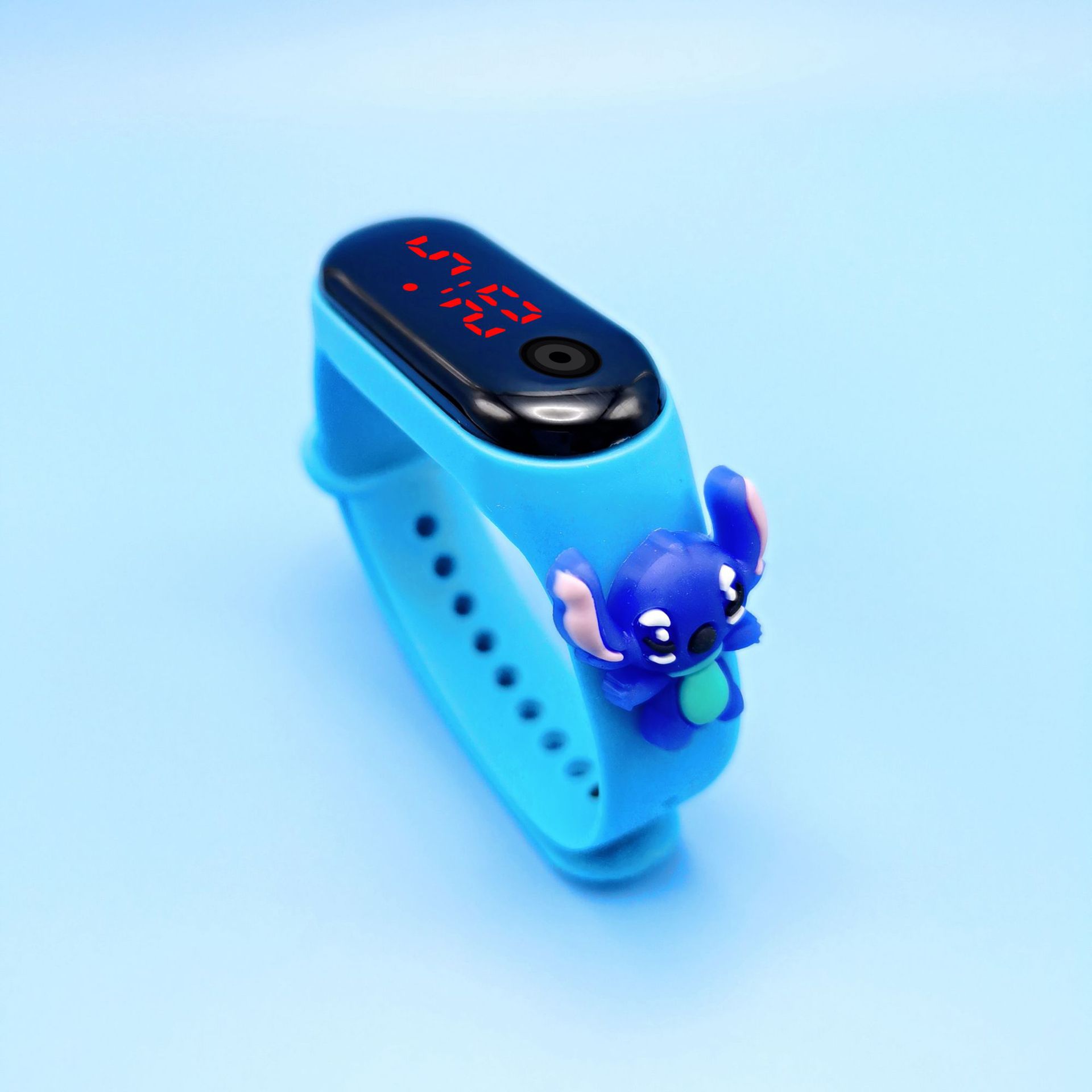 En stock al por mayor M3 reloj de muñeca de luz roja led reloj electrónico creativo estudiante plástico pulsera de dibujos animados niños reloj deportivo