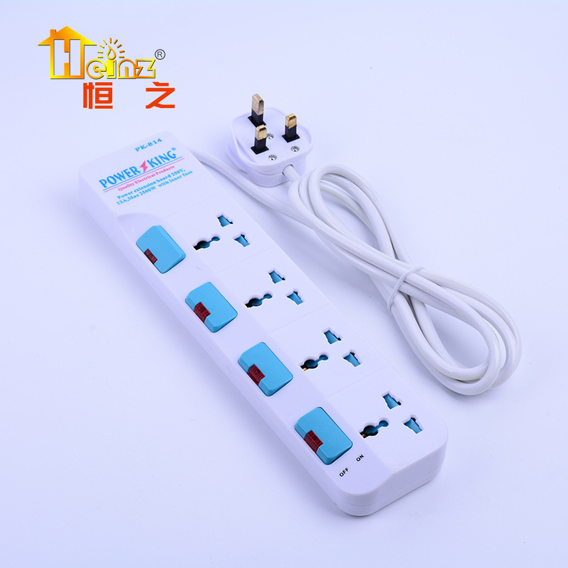 placa de conexión de socket de cable de cobre ultra grueso de posición multi-orificio resistente a la inserción con interruptor independiente placa de conexión de fila