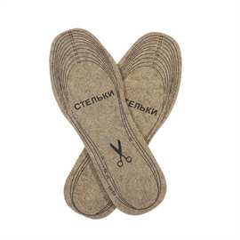 秋冬热卖羊毛毡鞋垫加厚保暖减震缓压多码段任意可自行剪裁使用