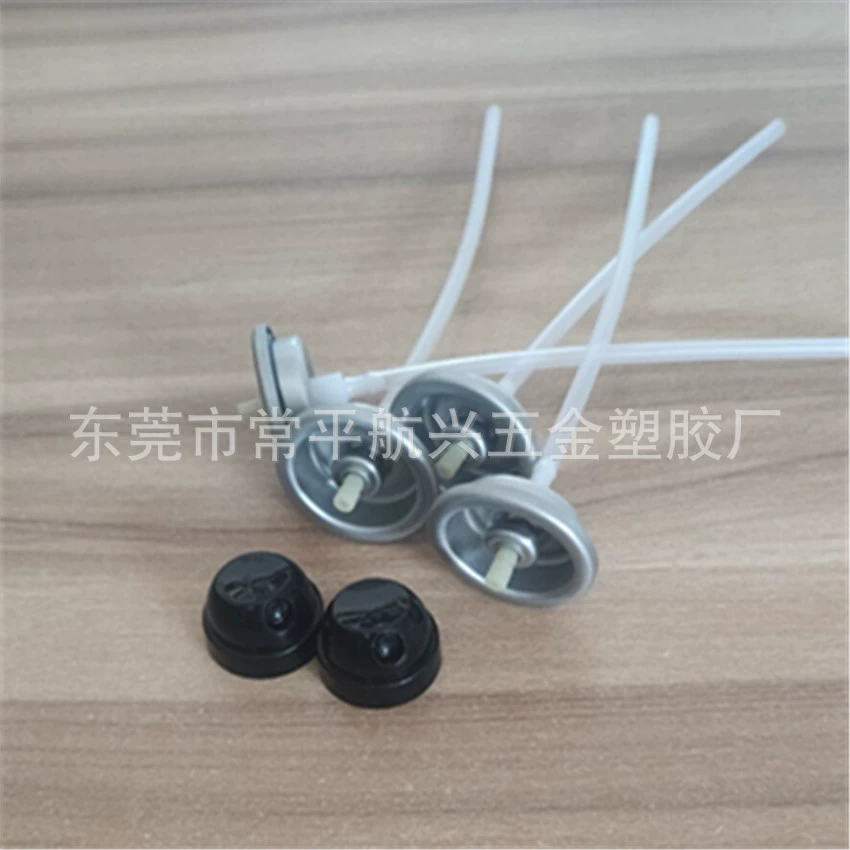 Алюминиевая банка, алюминиевый клапан, насадка для дезодоранта, насадка для самоокраски, увлажняющая косметическая насадка, насадка для духов