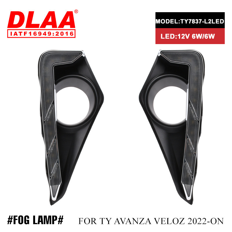 Aplicable a TOYOTA AVANZA VELOZ 2022 nuevo LED corriente luz diurna luz de dirección