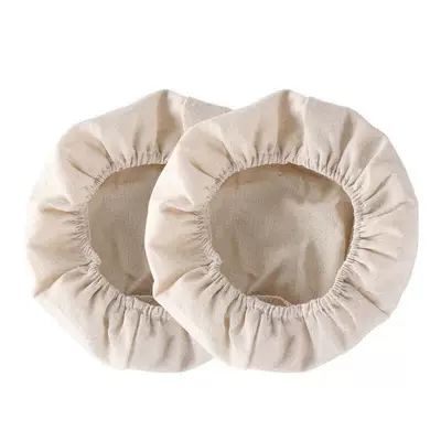 Lucas Bread Basket Liner, Bread Fermentation Cloth, Anti-Stick and Dust-Proof Cotton and Linen Round Fermentation Basket Cloth Cover for Rattan Basket (Car roof lining) - this-link-is-for-the-rattan-basket-lining-fabric-only-we-are-selling-the-lining-fabric