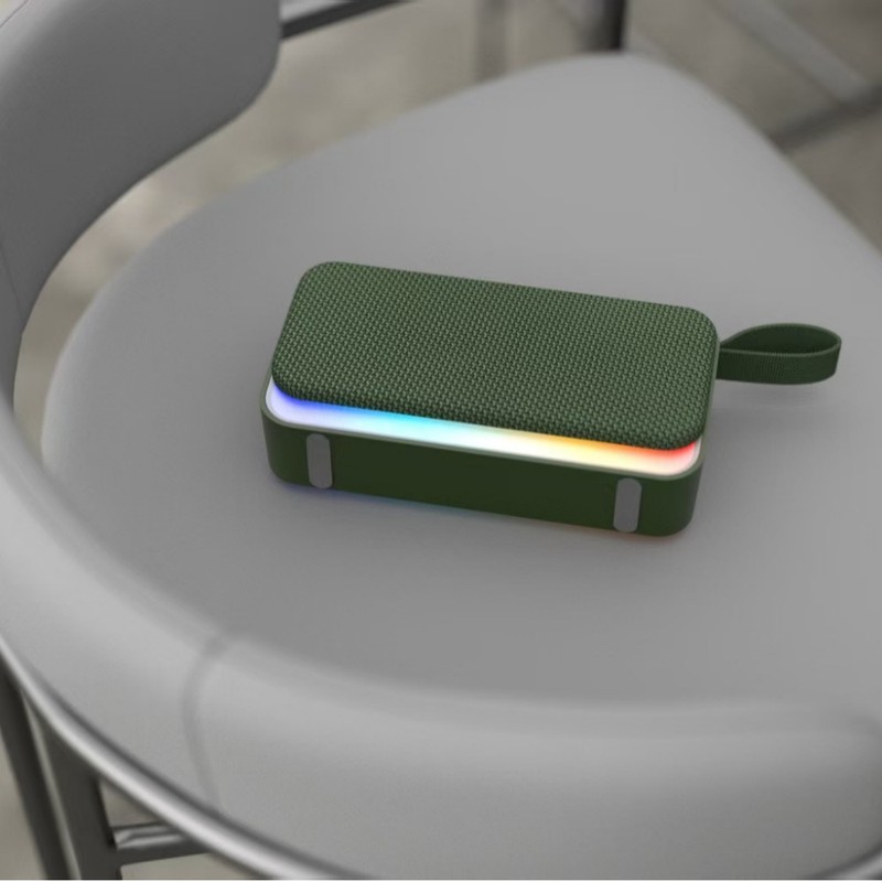 2025種類のメーカーのプライベートモードbluetoothスピーカー無線サブウーファ携帯布芸手提げ創意プレゼントカード音響|undefined