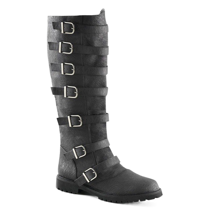 Amazon Independent Site Cross-Border Foreign Trade New European and American Retro Medieval Renaissance Period Men's Large Size Boots