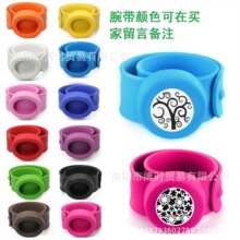 跨境25MM合金磁铁镂空精油可散香手环香水扩散拍拍圈香薰手镯手环