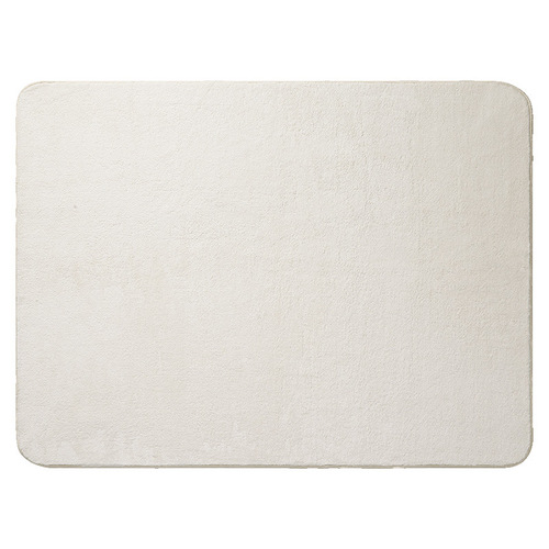 Nordic simple imitation cashmere bedroom carpet fully covered living room mat coffee table floor mat solid color home bedside blanket plush