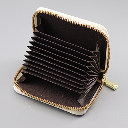  New Fashion Card Holder Women's Large Capacity ID Bag Multi-Slot Card Holder Advanced Business Card Holder Exquisite Coin Purse