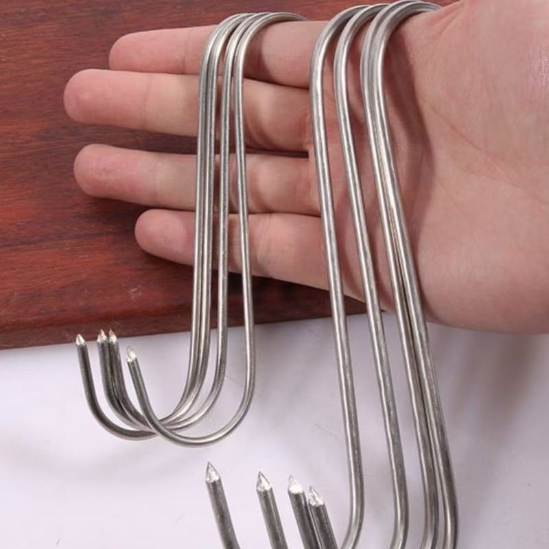 多功能s型挂钩 不锈钢加粗无磁浴室勾晒香肠腊肉钩子衣柜厨具