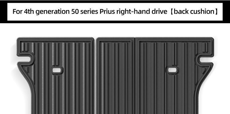 4TPE car floor mats are suitable for Toyota Prius models with US steering wheel, applicable to right-hand drive 221750