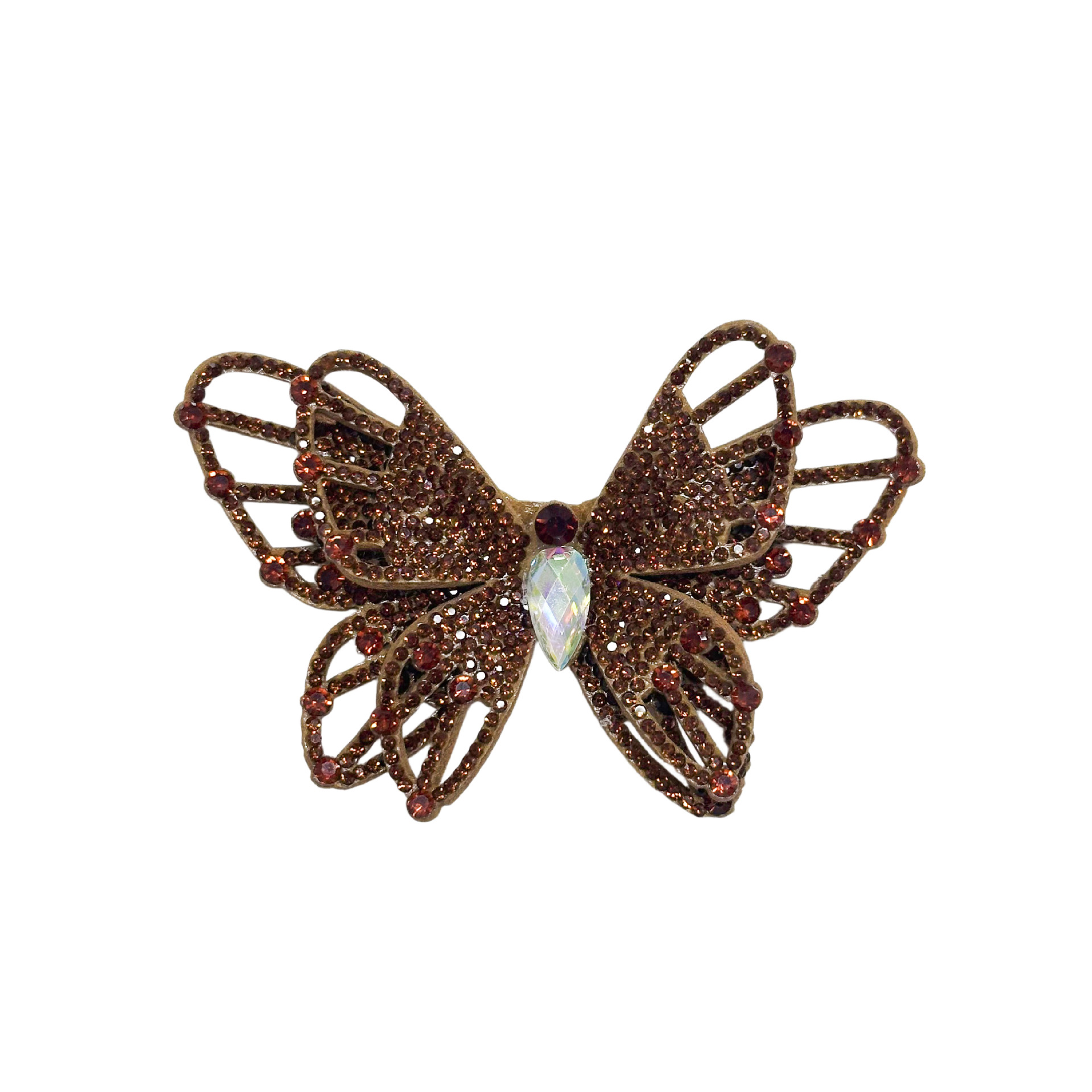 Broche de Flor 3D con Pedrería de Poliéster, DIY Hecho a Mano image 19