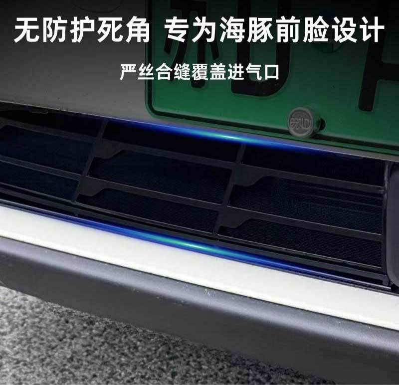 Suitable for 25 Byd Dolphin Insect-Proof Nets, Intelligent Driving Version, No-Disassembly Front Bumper Protective Net Modification Accessories