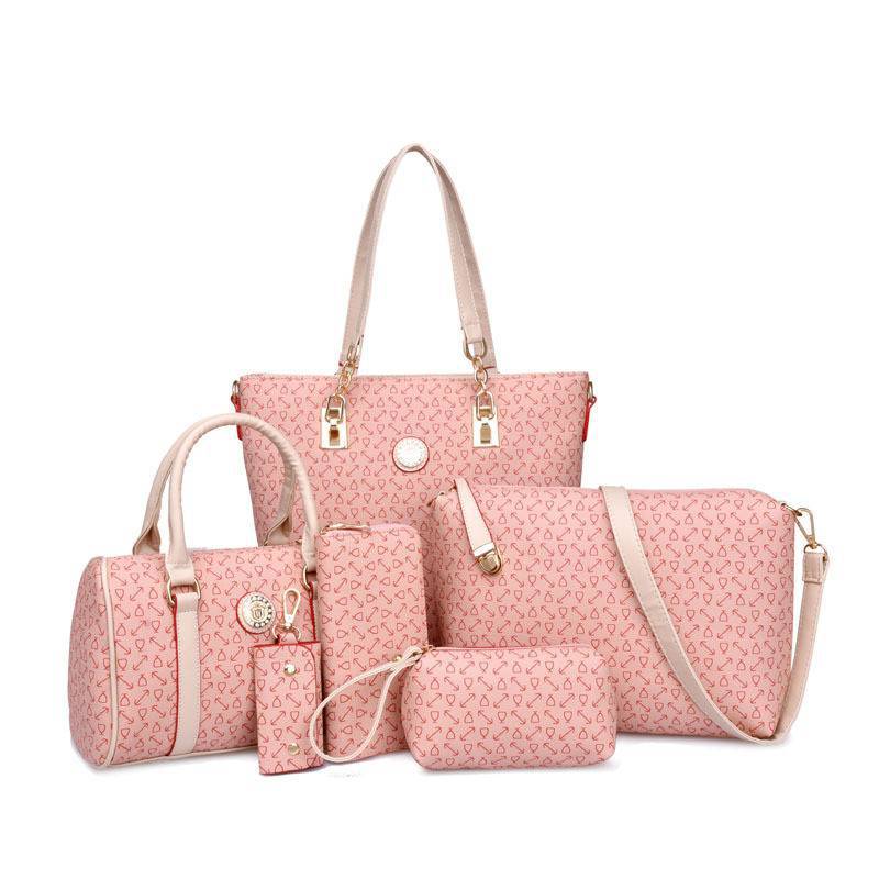 Fashionable Women's Shoulder Bag With Bone Pattern Large Capacity_voghion.com