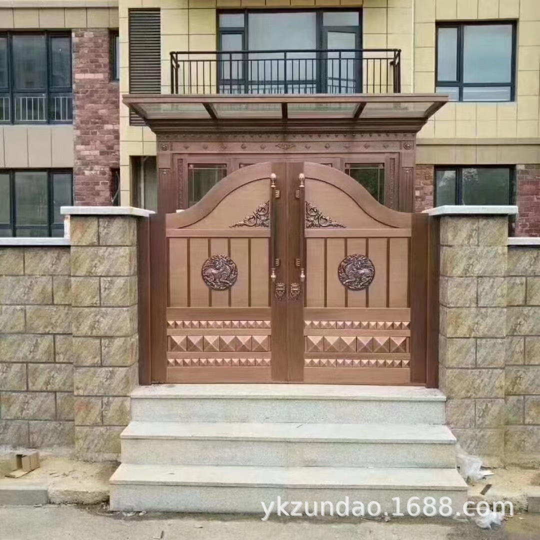 别墅庭院铜门