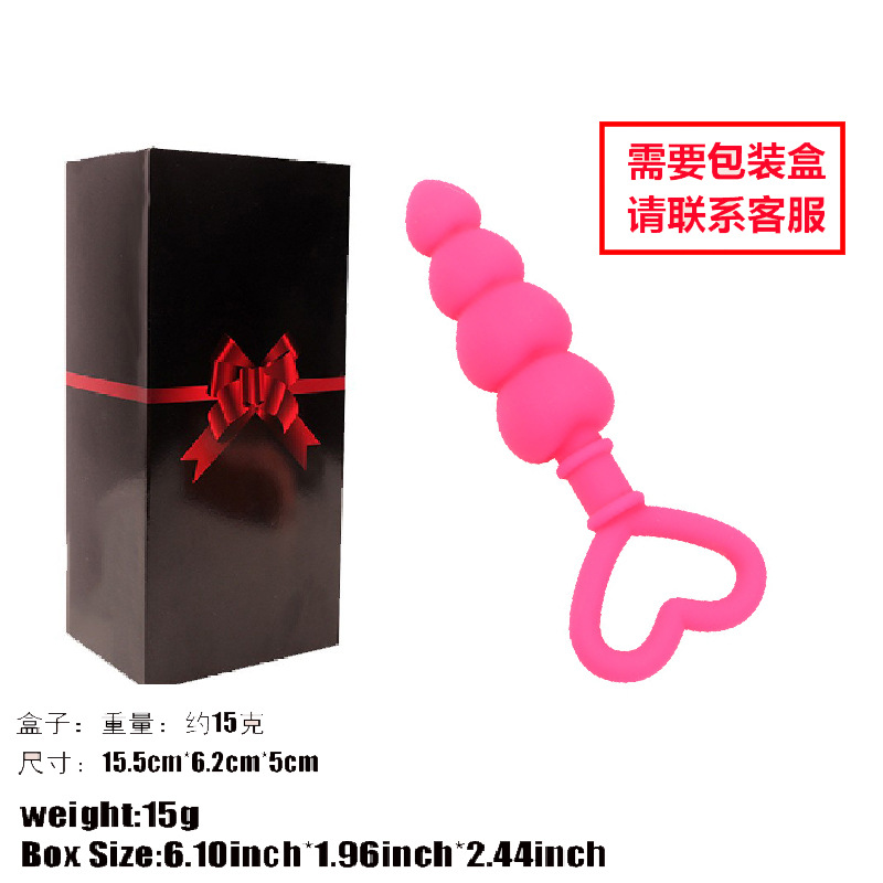 Heart-Shaped Silicone Anal Plug, Purple Body-Safe Silicone, Smooth Tapered Design — detail image 2